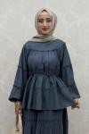 Ecem Etek Takım İndigo
