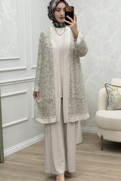 Safir 3 Lü Takım Krem