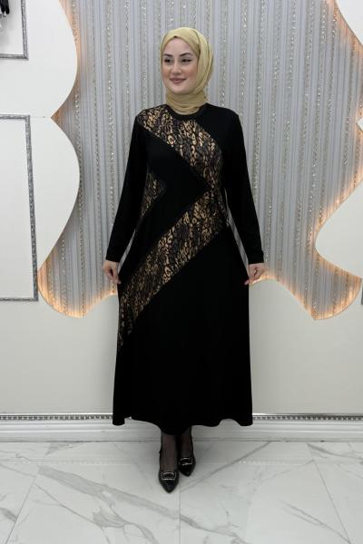 Akile Elbise Siyah