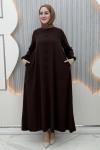 Ayende Elbise Kahverengi