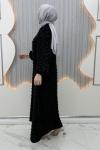 Belma Elbise Siyah