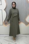 Bükra Elbise Haki