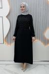 Büşra Elbise Siyah