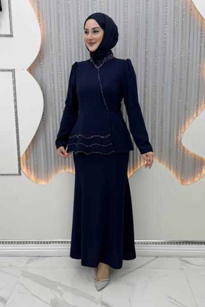 Eliza Abiye Lacivert