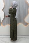 Eyşan elbise Haki
