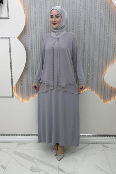 Hadise elbise Gri