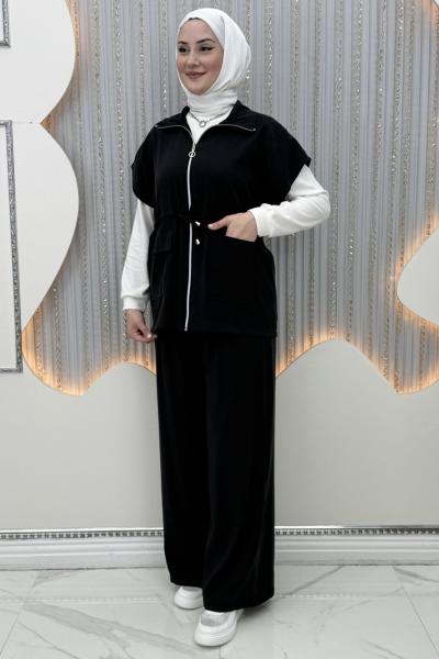 Hola 3’lü Takım Siyah