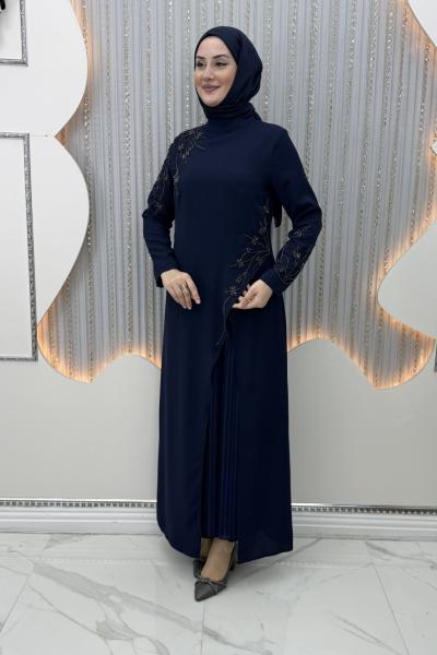 Kıvılcım Abiye Lacivert