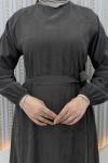 Kupra Elbise Antrasit