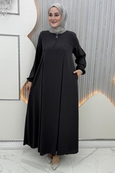 Leyla Elbise Antrasit