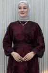 Mercan Elbise Bordo