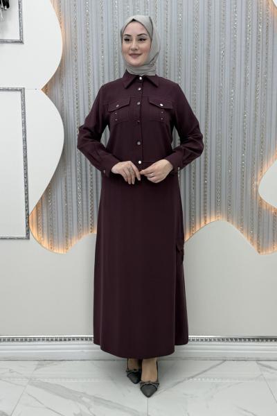 Mira Etekli Takım Mürdüm