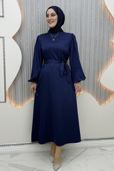 Mirabella elbise Lacivert