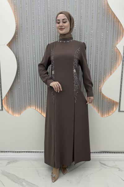 Nare Abiye Kahverengi