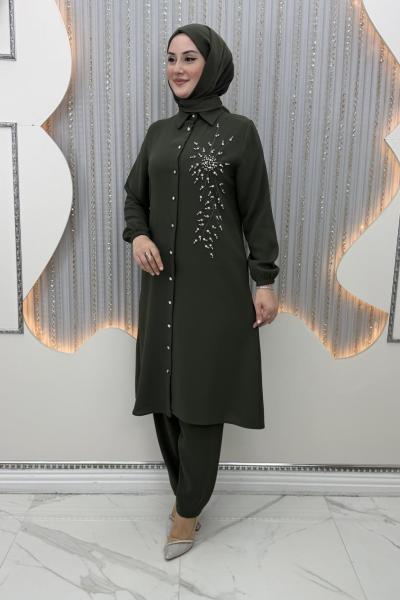 Rana Pantolonlu Takım Haki