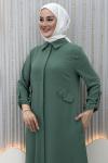 Riya Pantolonlu Takım Yeşil
