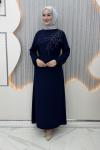 Sare Elbise Lacivert