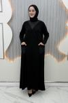Saye Elbise Siyah