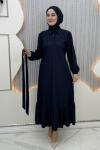 Selove Elbise Lacivert