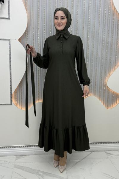 Selove Elbise Haki