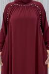 Selvinaz Elbise Bordo