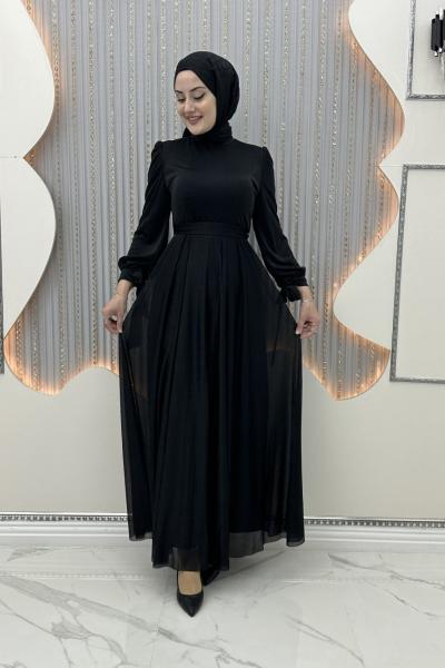 Sindirella Elbise Siyah