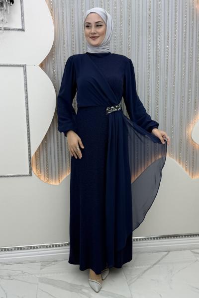 Şuheda Abiye Lacivert