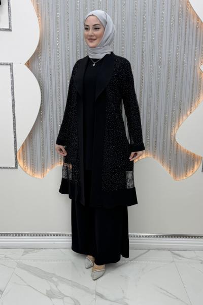 Zolan Pantolonlu Takım Siyah