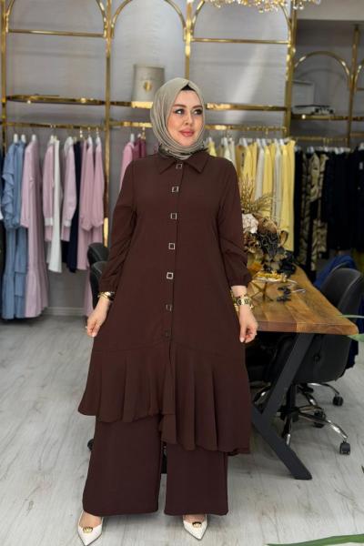 Beyza Takım Kahverengi