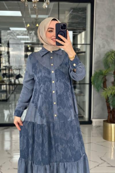 Dilan Elbise-Lacivert