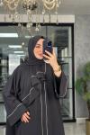 Hicri Abaya-Gri