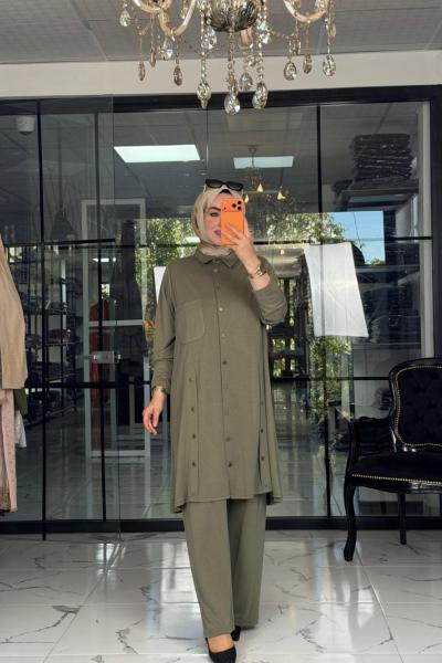 Şebnem Takım Mint Yeşili