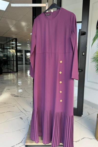 Tuğba Elbise Mürdüm