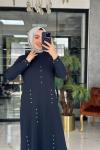 Yağmur Elbise Lacivert
