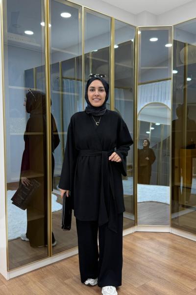 Oysho Kimona Takım Siyah