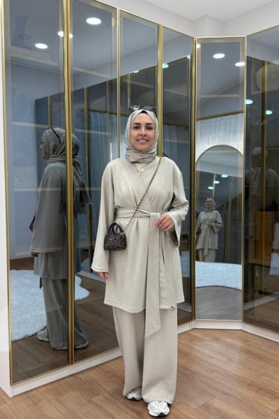 Oysho Kimona Takım Bej