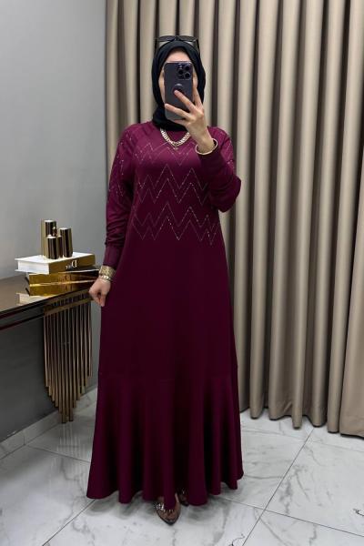 Aleyna Abiye Elbise Fuşya