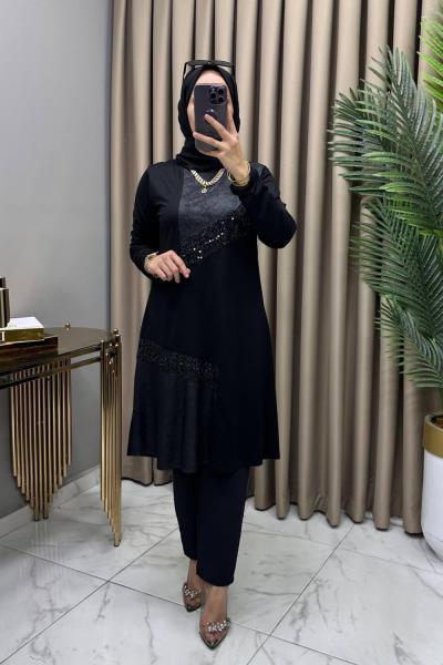 Melike Tunik Siyah