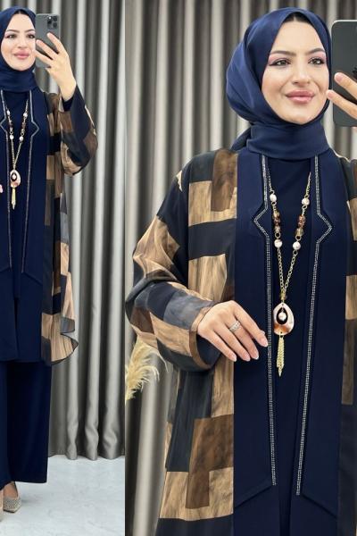 3390 Meyra 3 lü Takım Lacivert