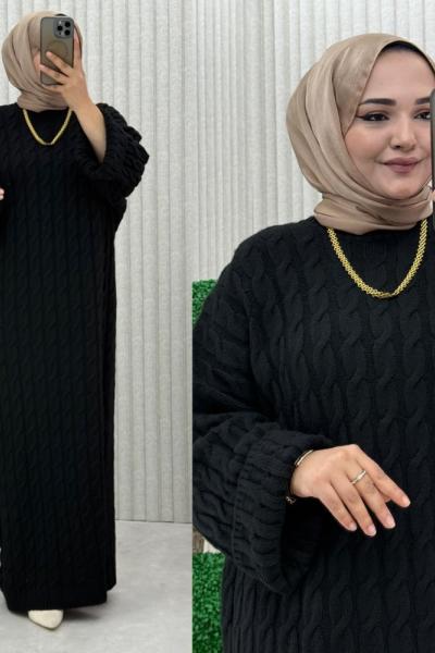 4072 Örgü Triko Elbise