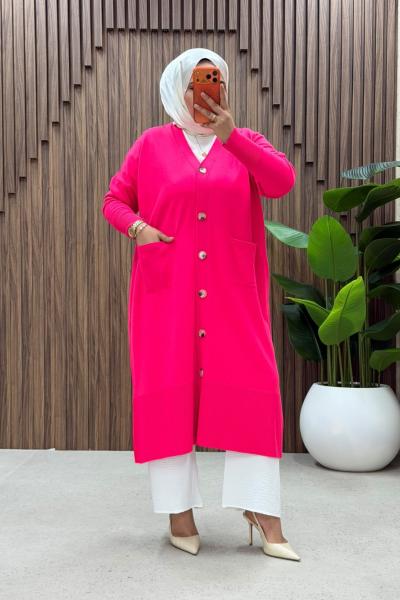 Cevher Hırka Pembe