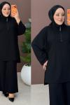 Fidan Pantolonlu Takım Siyah
