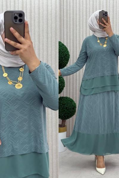 Fıstık Etekli Takım