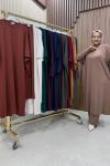 Morgana Pantolonlu Takım Bordo
