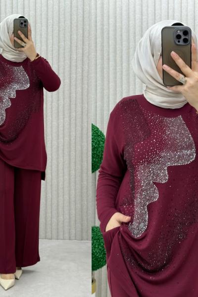 Sema pantolonlu takım