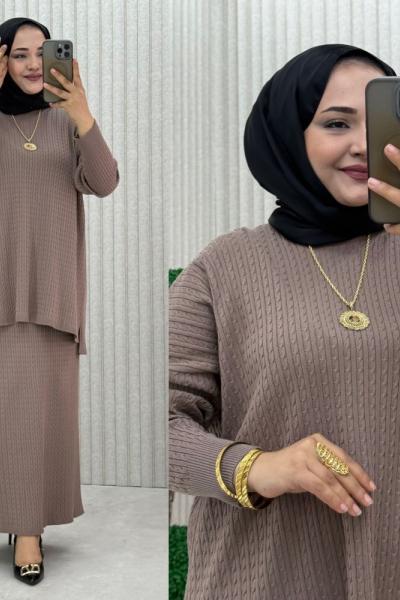 Songül Saç Örgülü Takım