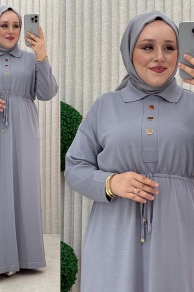 Vesna Elbise Gri