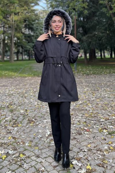 Aksu Kısa Boy Kaban