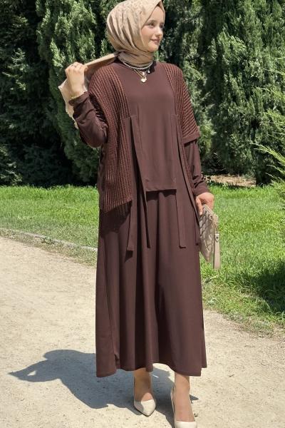 Ayça File Elbise