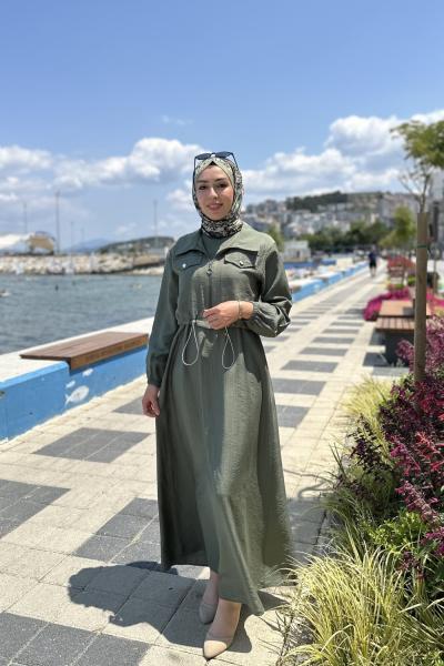 Gökçe Ceketli Elbise